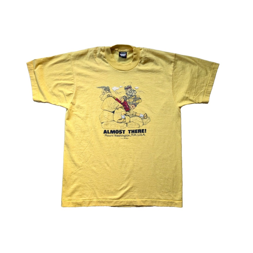 Vintage Mount Washington New Hampshire Shirt Fits Mens Medium Almost There